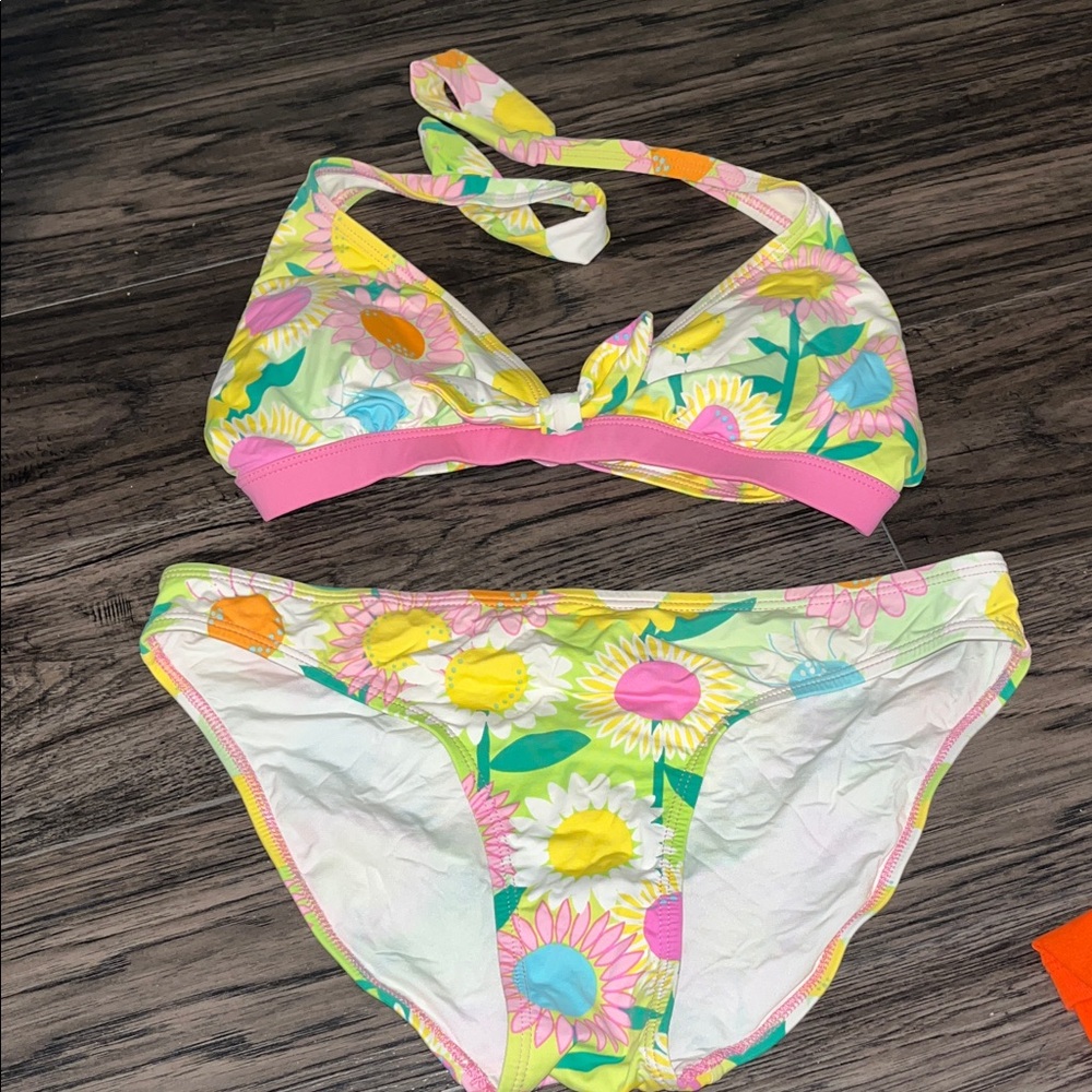Rare Lilly Pulitzer Pastel Bikini Swim Set